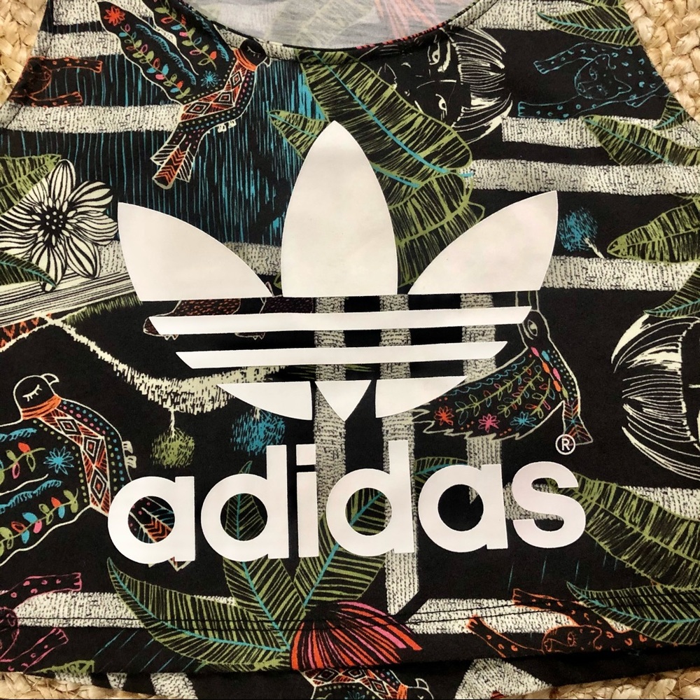 Adidas farm crop top tank XS Mayan - Picture 4 of 8